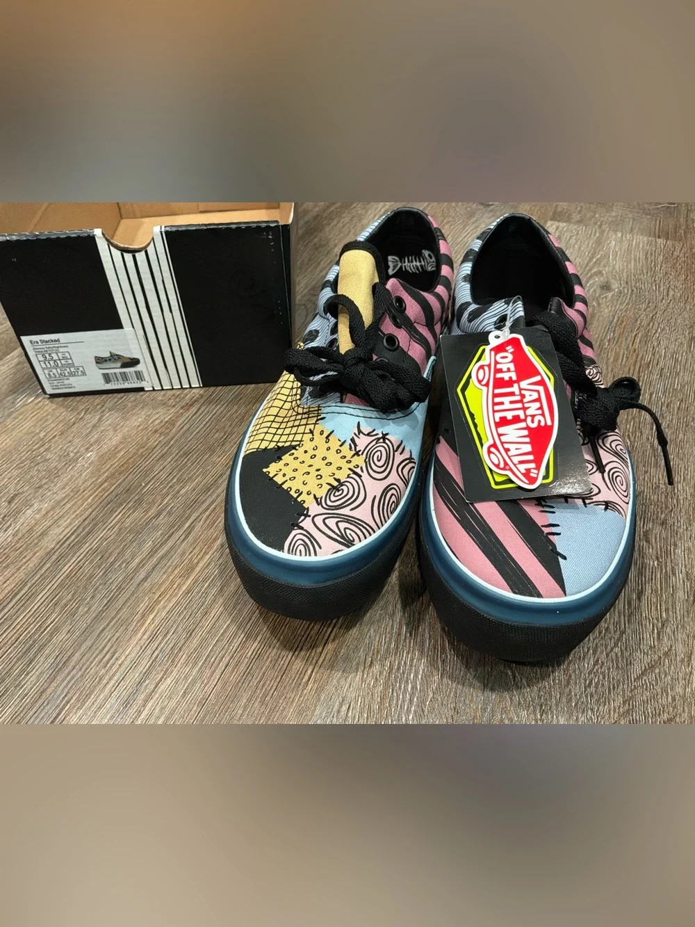 Vans Era Stacked The Nightmare Before Christmas Sally NIB Women 11 /Men 9.5